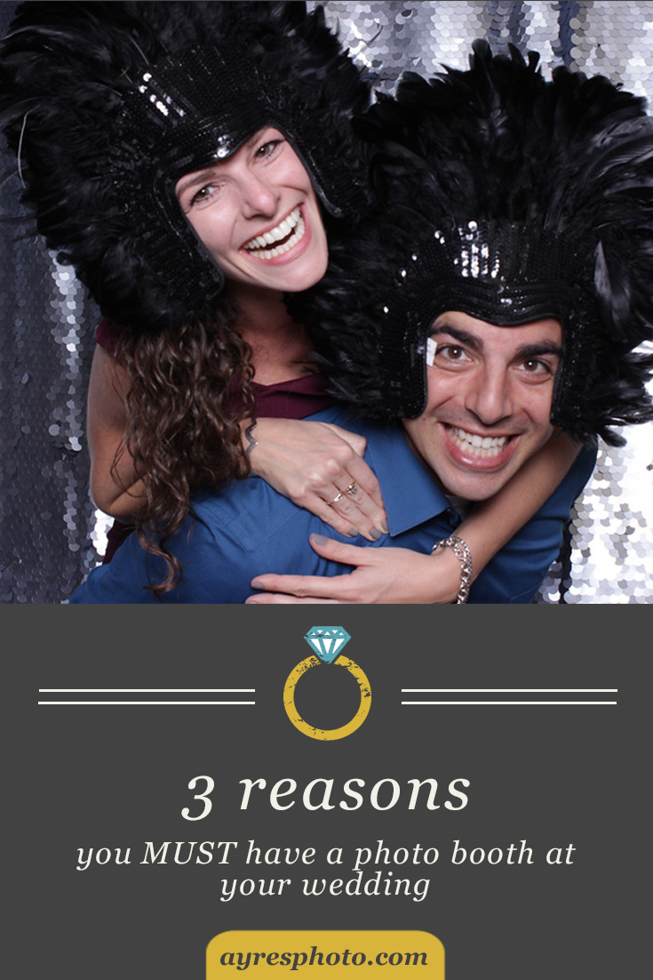 3 reasons why you must have a photo booth at your wedding