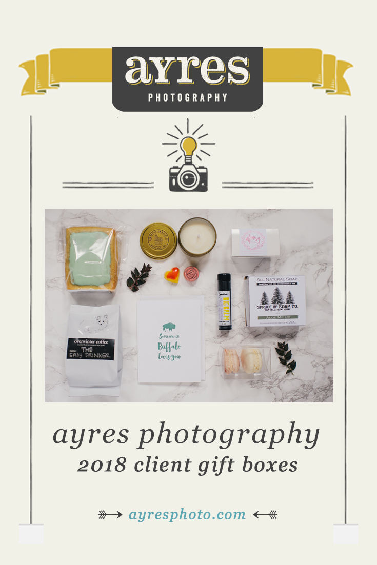 2018 Ayres Photography Client Gift Boxes