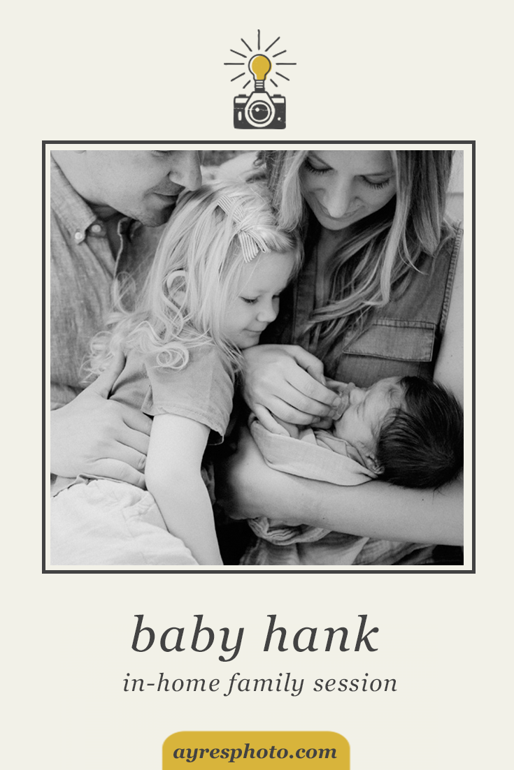 kim + matt + livia + baby hank