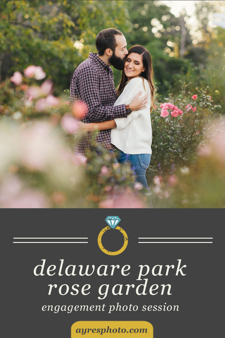 danielle + rick // Delaware Park Rose Garden