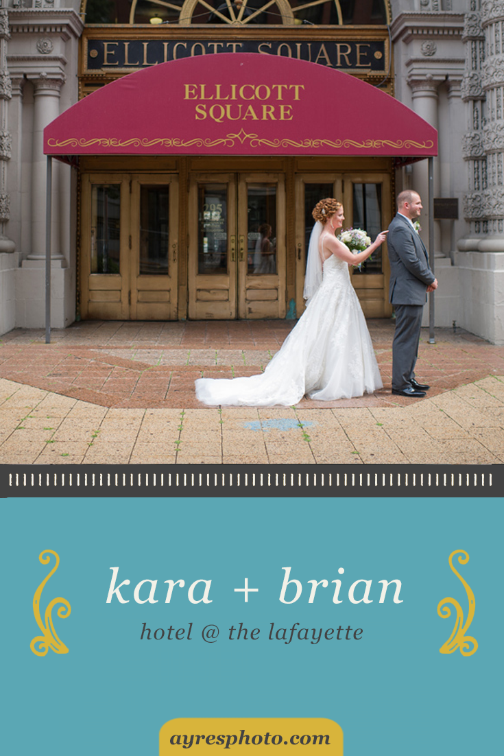 kara + brian // Hotel @ the Lafayette