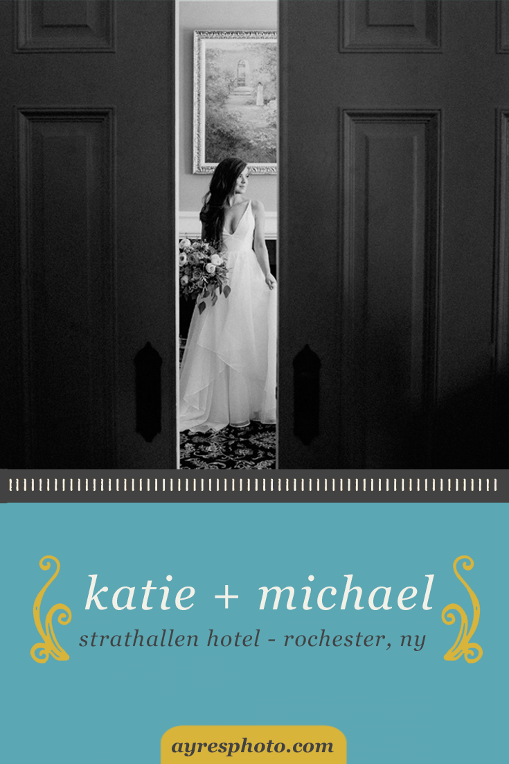 katie + michael // Strathallan Hotel Rochester