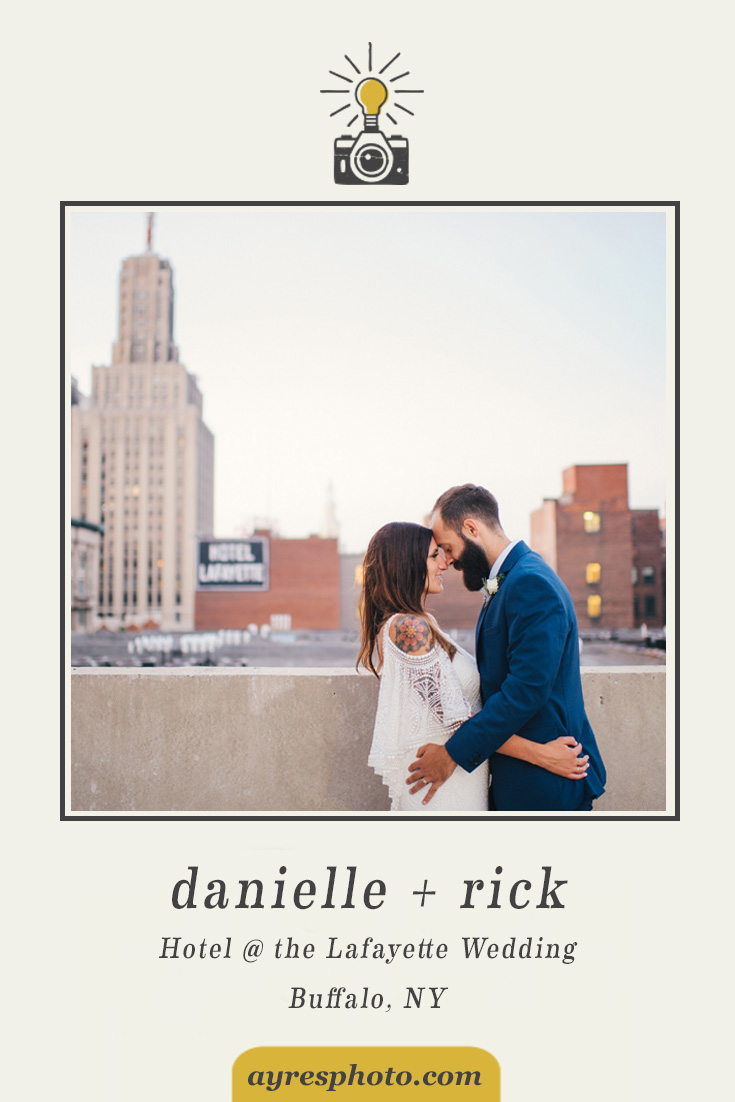 danielle + rick // Hotel @ the Lafayette Wedding