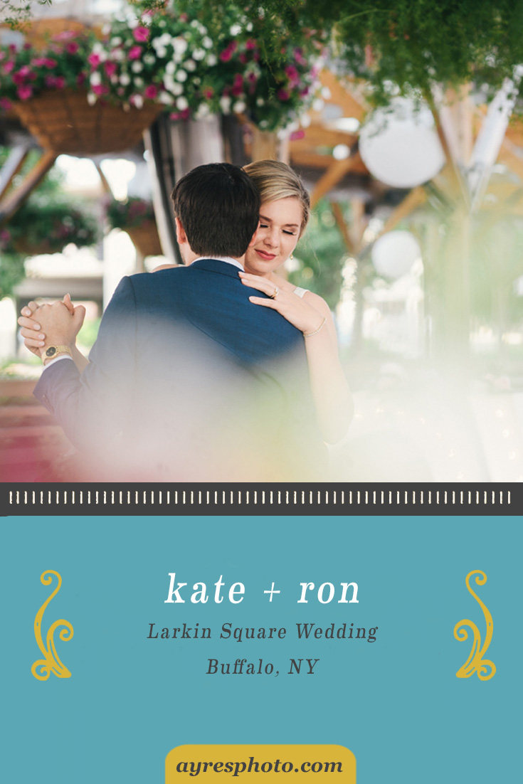 kate + ron // Larkin Square Wedding