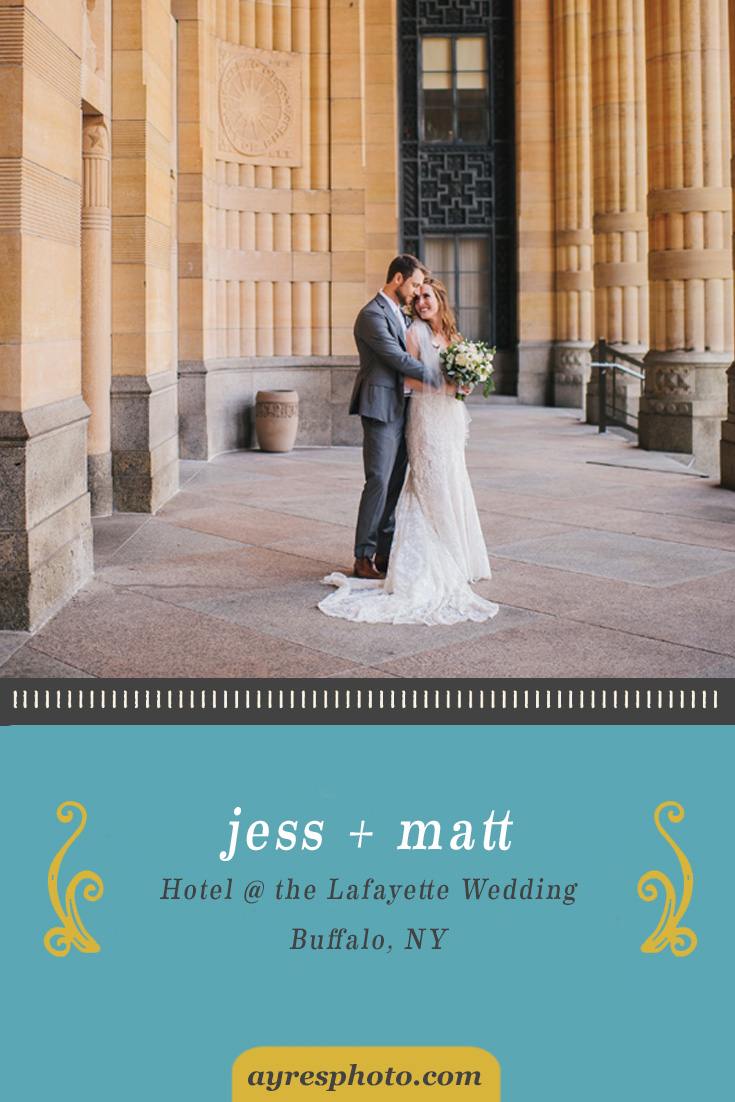 jess + matt // Hotel @ the Lafayette Wedding