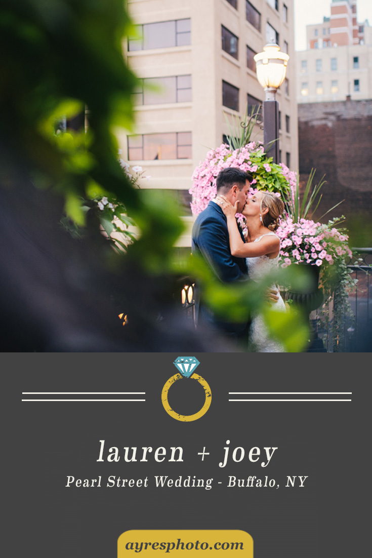 lauren + joey // Pearl Street Wedding