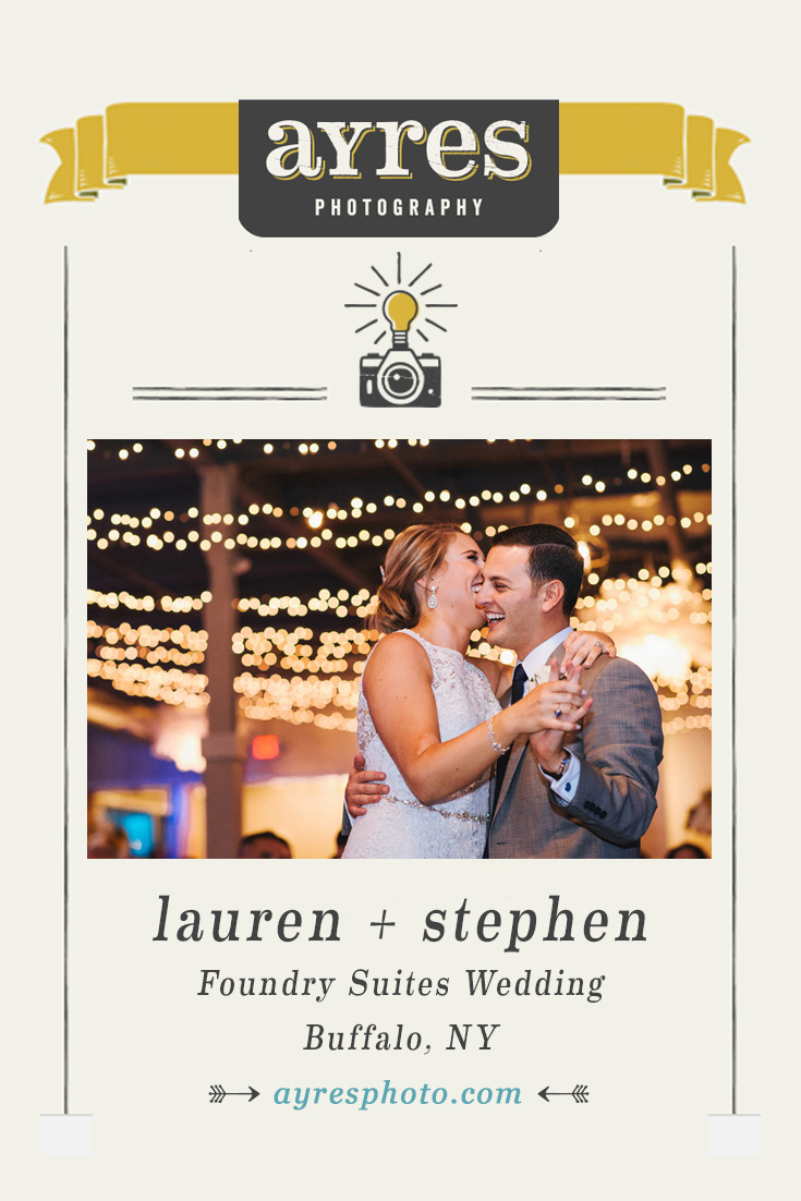 lauren + stephen // Foundry Suites Wedding