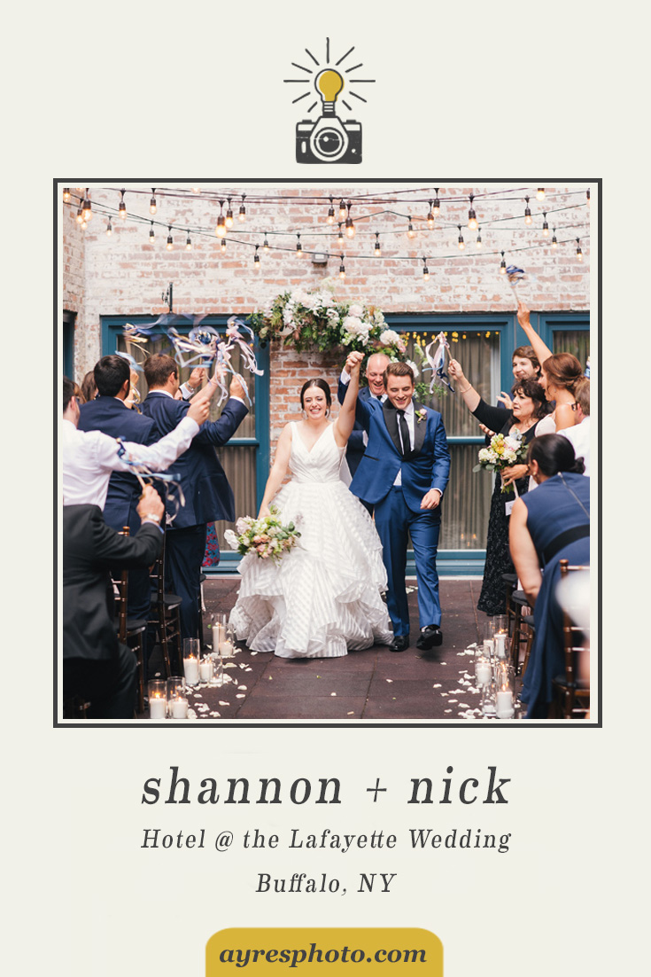 shannon + nick // Hotel @ the Lafayette Wedding