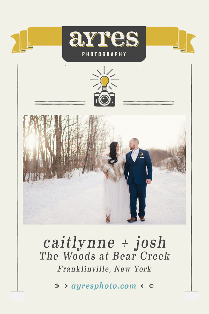 caitlynne + josh // The Woods at Bear Creek Wedding