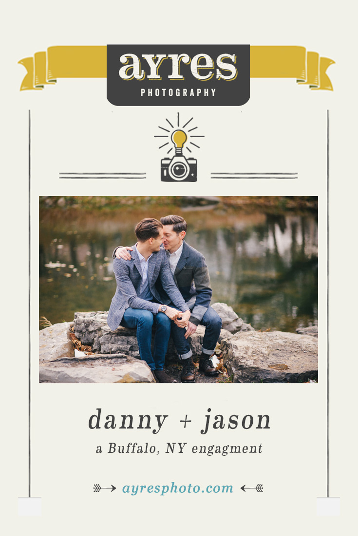 danny + jason // Buffalo Date Night Engagement