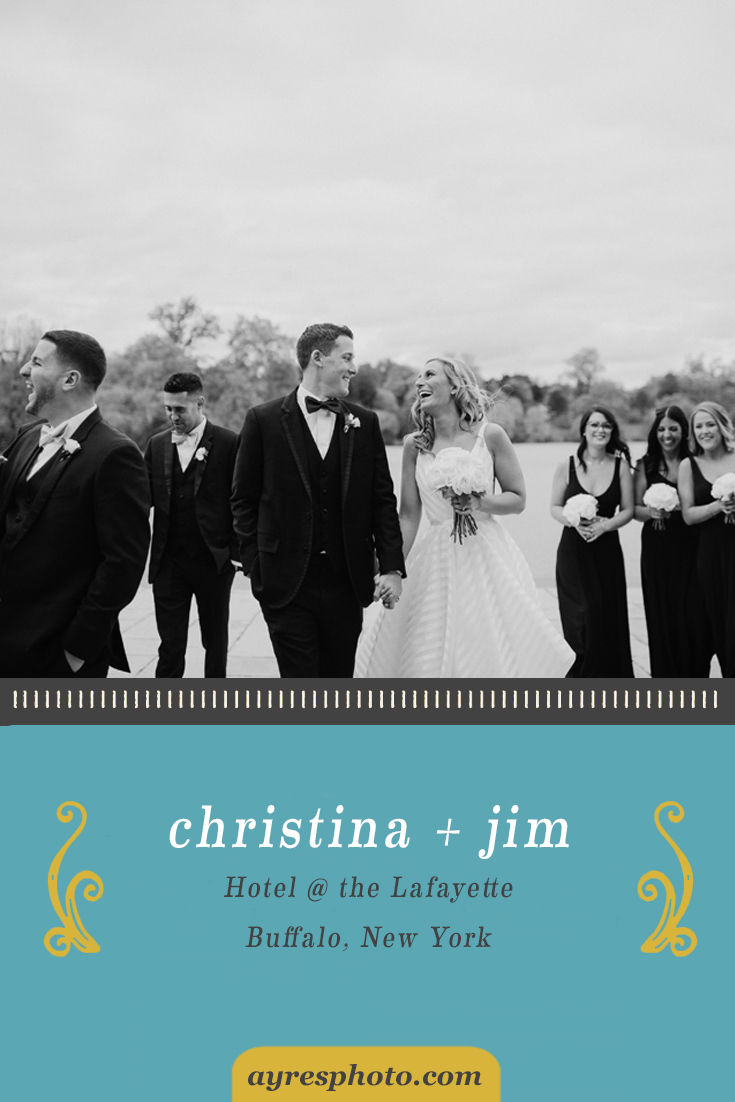 christina + jim // Hotel @ the Lafayette Wedding