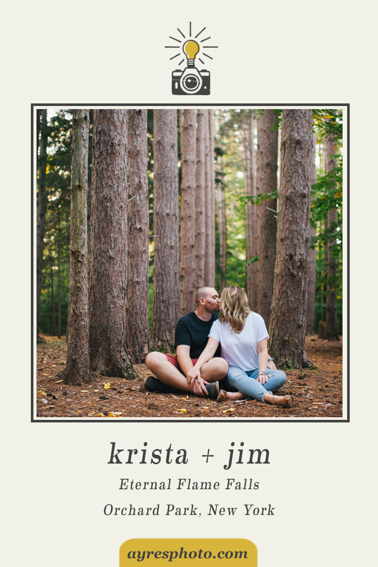 krista + jim // Eternal Flame Falls Engagement