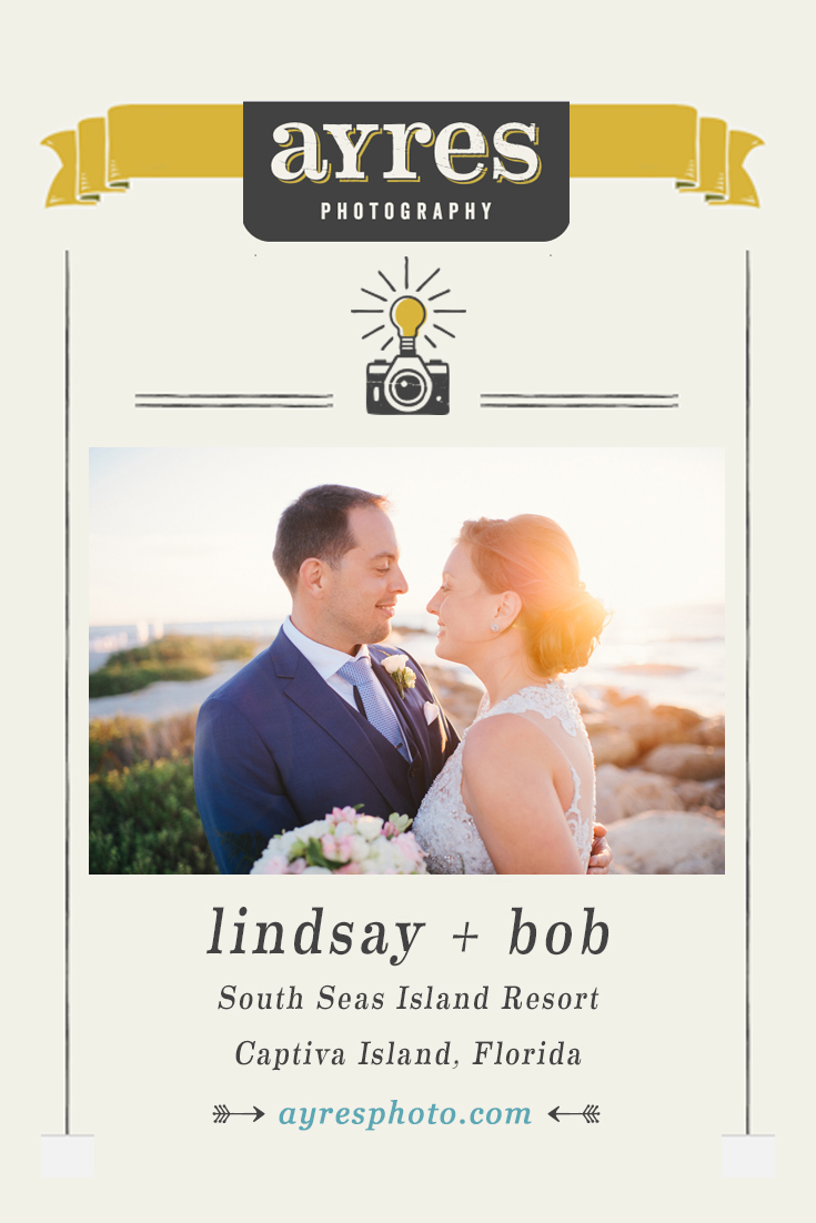 lindsay + bob // Captiva Island Destination Wedding