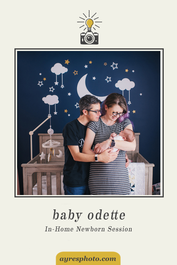 jenny + mike + baby odette // In-Home Newborn Session