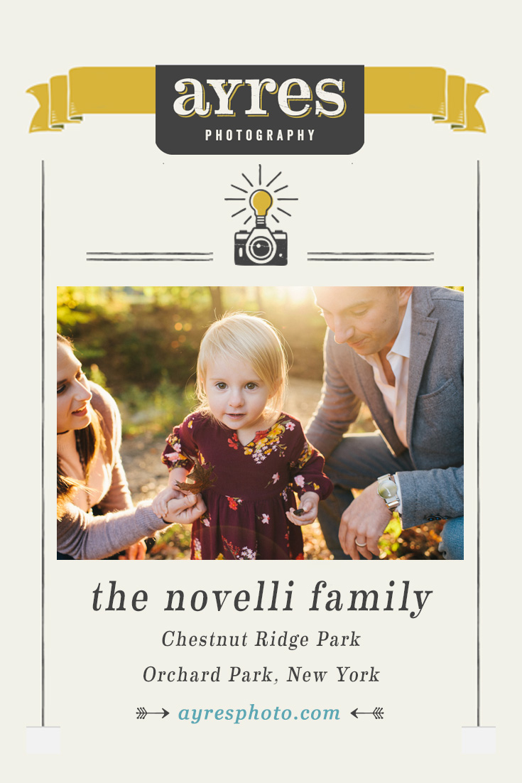 the novelli family // Chestnut Ridge Park Family Session