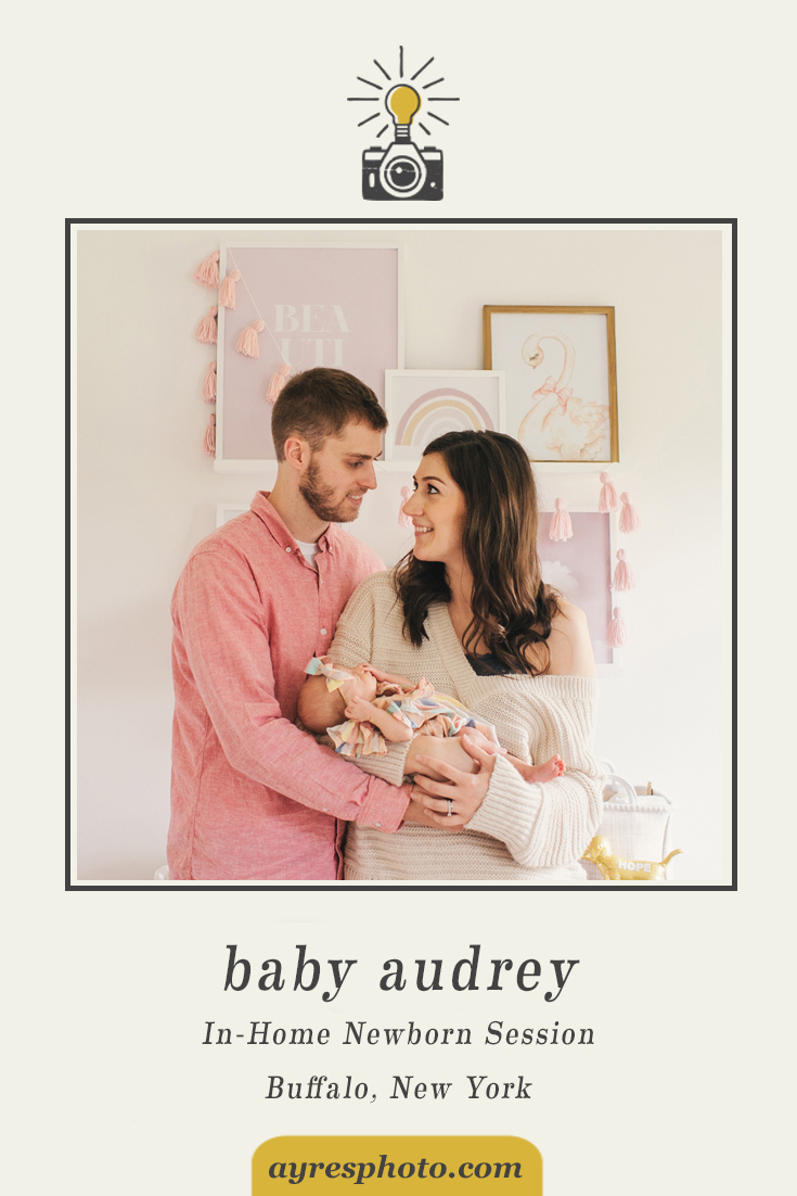 ashley + ethan + baby audrey // In-Home Newborn Session